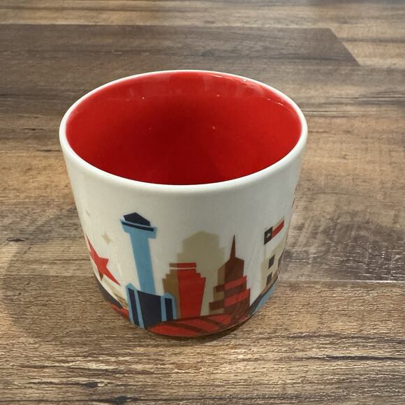 Starbucks You Are Here Collection SAN ANTONIO 14oz Coffee Mug Texas Alamo READ - Picture 2 of 8